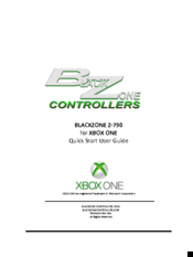 BlackZone Z-750 Quick Start User Manual