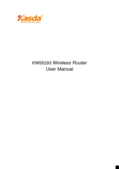 Kasda KW55293 User Manual