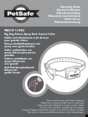 Petsafe PBC19-11043 Operating Manual