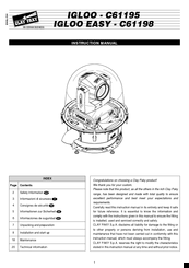 Clay Paky IGLOO EASY-C61198 Instruction Manual