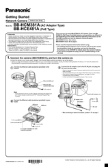 Panasonic BB-HCM381A - Network Camera Manuals | ManualsLib