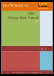 esky ES610 Start Manual