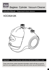 Argos vcc35a12k Instruction Manual