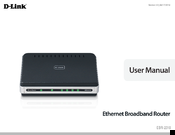 D-Link EBR-2310 - EN Broadband Router User Manual