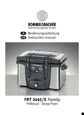 Rommelsbacher FRT 2145/E Series Instruction Manual
