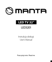 Manta LED3201 User Manual