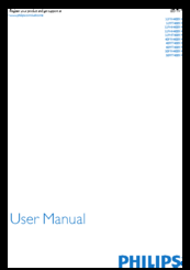 Philips 32PHT4009 User Manual