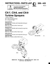 Graco CX-8 Instruction Manual