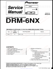 Pioneer DRM-6NX Service Manual