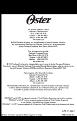 Oster Ironman User Manual