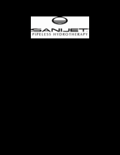 Sanijet FB2-S115 Owner's Manual