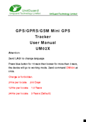 Uniguard UM02X User Manual