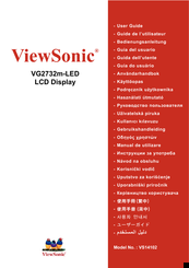 ViewSonic VG2732m User Manual