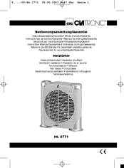 Clatronic HL 2771 Instruction Manual