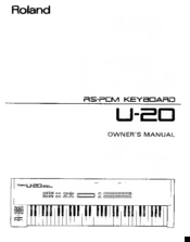 Roland U Manuals Manualslib