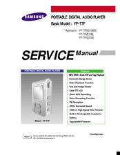 Samsung YP-T7F Service Manual
