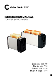 Centurion BT140 Instruction Manual