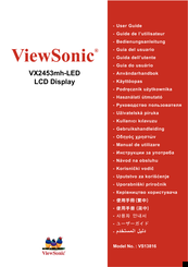 ViewSonic VX2453mh-LED User Manual