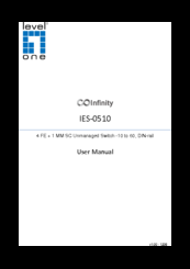 LevelOne Infinity IES-0510 User Manual