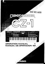 Casio Cosmo CZ-1 Operation Manual
