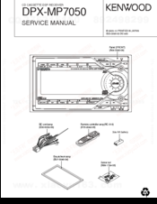 Kenwood DPX-MP7050 Service Manual