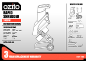 Ozito RSH-100 Instruction Manual