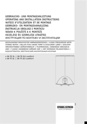 STIEBEL ELTRON SH 10 SL Operating And Installation Instructions