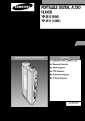 Samsung Yepp YP-35 H Service Manual