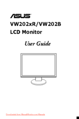Asus VW202xR Series User Manual