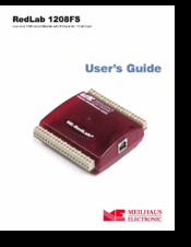 Meilhaus Electronic redlab 1208fs User Manual