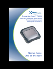 HandHeld Transaction Team TT8500 Startup Manual