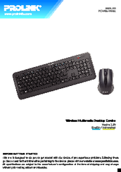 PROLiNK PCWM-7002 User Manual
