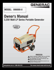 Generac Power Systems 0061520 Owner's Manual