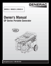 Generac Power Systems 005623-0 Owner's Manual