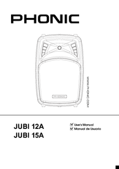 Phonic jubi 15a User Manual