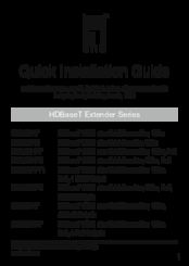 LevelOne HVE-9211PTL Quick Installation Manual