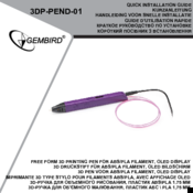 Gembird 3DP-PEND-01 Quick Installation Manual