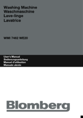 Blomberg WMI 7462 WE20 User Manual