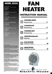 ELECTRIC HOUSE 69520 Instruction Manual