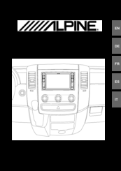 Alpine X800D-S906 Installation Manual