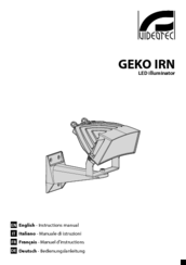 Videotec geko irn Instruction Manual