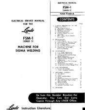 Linde FSM-1 Service Manual