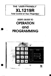 FBI XL1219 User Manual