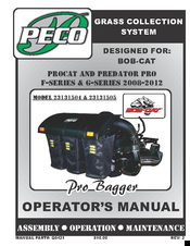 Peco 23131504 Operator's Manual