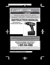 Black & Decker Fire Storm FS14PS Instruction Manual