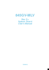 DFI 845GV-MLV User Manual