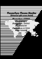 NEC PlasmaSync 50XM5 User Manual