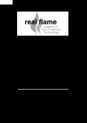Real Flame PIT FIRE SERIES Installation & Operating Manual