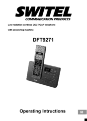 switel DFT9271 Operating Instructions Manual