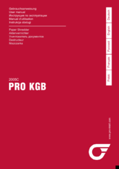 PRO Intellect Technology KGB 2005C User Manual